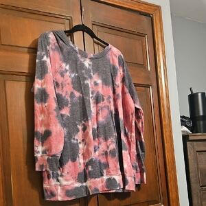 Torrid Tie Dye Sweat Shirt
